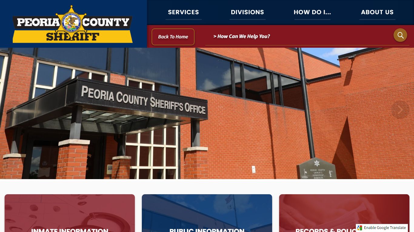 Sheriff | Peoria County, IL